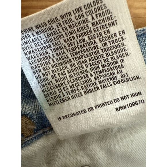 Citizens of Humanity Bootcut Jeans Size 28 Waist 34” Inseam Tall Long Mid Rise - Picture 11 of 11